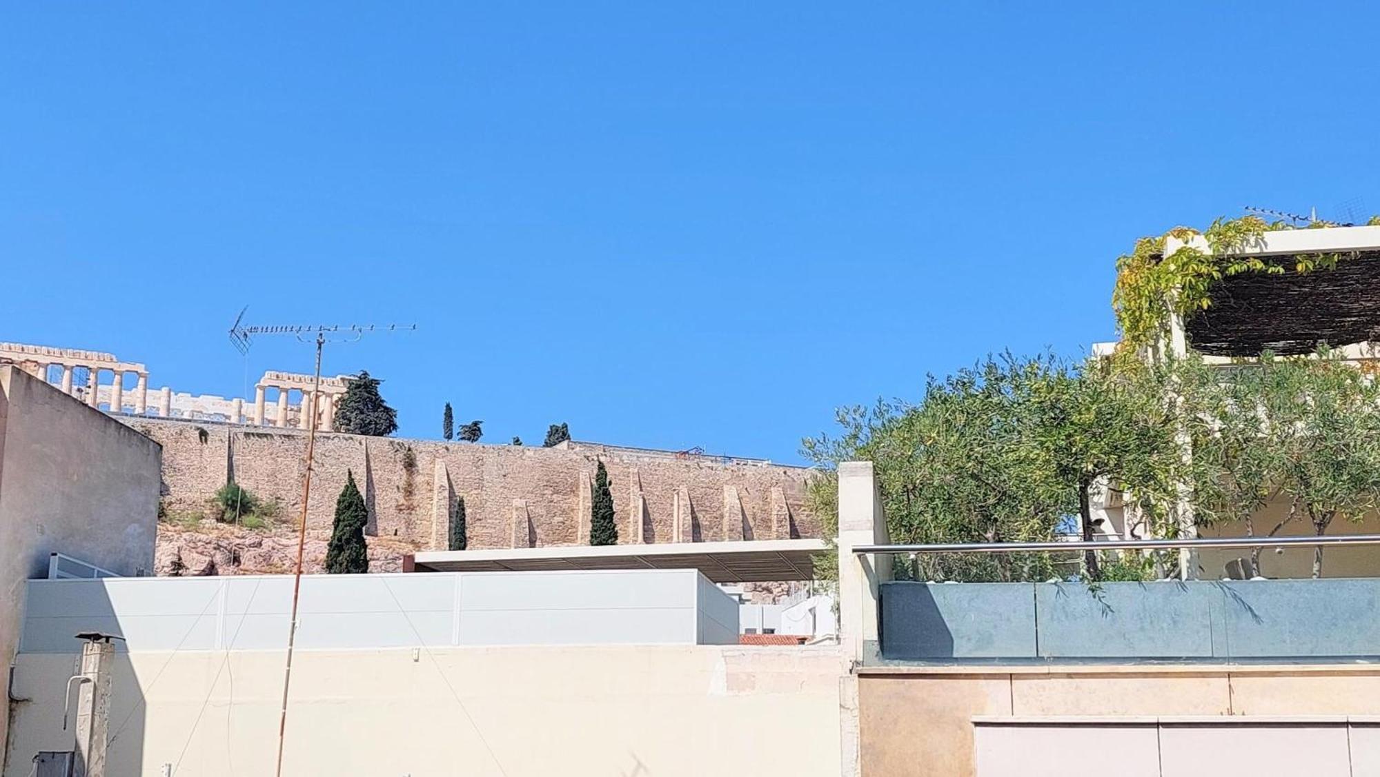 Elegant Apartment In Acropolis Atene Esterno foto